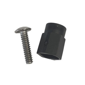 Adaptateur à poignée souple et vis pour robinet de salle de bain, longueur 15 cm, largeur 11 cm, hauteur 1 cm - Product Image 1