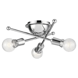 Lámpara de Techo Semi-Pendiente Industrial Retro de Vidrio Acanalado Negro y Latón |   Iluminación Atrevida para Áreas Abiertas y Comedores de Hoteles - Product Image 4