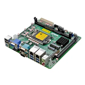 LGA1155 i3 i5 i7 Z77/B75 PCIE X16 2 DDR3 6 COM endüstriyel sınıf VGA + HD çıkışı Mini itx anakart