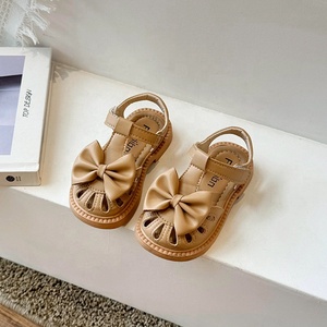 <span class=keywords><strong>Sandalias</strong></span> Flexibles de Suela Suave con Punta Cerrada y Decoración de Lazo para Niñas Pequeñas, <span class=keywords><strong>Primeros</strong></span> <span class=keywords><strong>Pasos</strong></span>, Uso Diario - Product Image 1