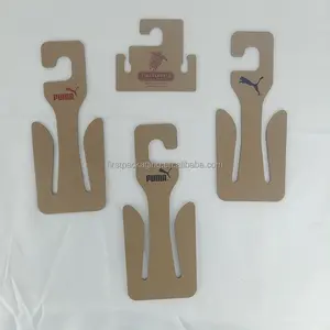 new design cheap price shoes slippers sandals paper cardboard hanger for kids baby children