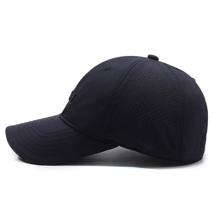 Gorra de béisbol de poliéster con frente de algodón y logotipo bordado personalizado para regalo promocional OEM ODM - Product Image 2