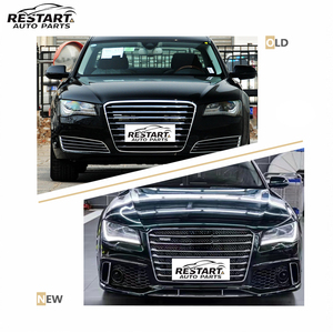 Kit de Carrocerí<span class=keywords><strong>a</strong></span> Completo Restart Facelift, de <span class=keywords><strong>Antiguo</strong></span> <span class=keywords><strong>a</strong></span> Nuevo, para <span class=keywords><strong>AUDI</strong></span> A8 2011-2018, Actualización al Estilo RS8 |   Combinación Perfecta |   Molde Original para Apertura de Puertas de Automóviles - Product Image 2
