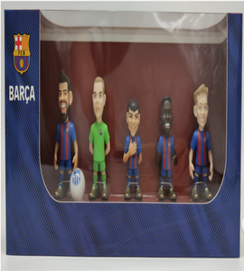 Ensemble de figurines de stars du football Minix Atlético Madrid (inclut Griezmann Oblak Koke Félix Llorente) Figurine  Autorisation authentique - Product Image 2