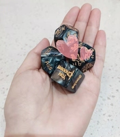 Dés à jouer en acrylique D6 de 20 mm pour jeux de rôle amusants et sexy pour adultes, jeux de société, jeux de rôle pour la famille, jeux de rôle pour la maison, dés d'amour