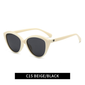 แว่นกันแดดทรงแคทอายแบบเต็มกรอบสไตล์เกาหลี ป้องกันรังสียูวี สำหรับทุกเพศ ดีไซน์หรูหรา ทรงเว้า โพลาไรซ์ เหมาะสำหรับกิจกรรมกลางแจ้ง - Product Image 6