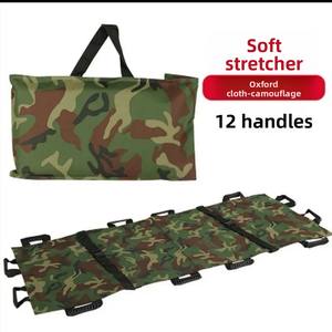 Camilla de transporte portátil con 12 asas de goma y bolsa de transporte Camilla para perros Camilla Paciente Animal Mover para emergencia - Product Image 4