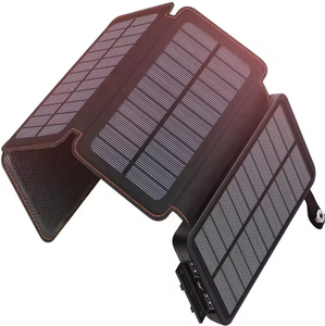 Cargador <span class=keywords><strong>Solar</strong></span> de Alta Calidad de 20000 mAh con 4 Paneles y Doble USB, Banco de Energía <span class=keywords><strong>Solar</strong></span> 2024 - Product Image 4