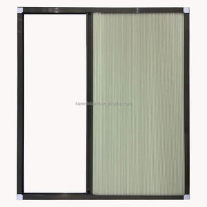 Stores plissés cellulaires verticaux isolés aux UV, pare-soleil et moustiquaire intégrés, isolation <span class=keywords><strong>thermique</strong></span> - Product Image 1