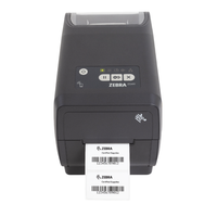 Impresora de etiquetas térmicas portátil Zebra ZD411, impresora de etiquetas de código de barras en stock de 203 PPP