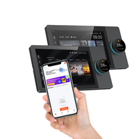 Nouveau 8 ''Tuya Zigbee Touch Control Gateway Panel Android Smart Home avec 2 relais Gang Living Room Smart Home Electricity Control