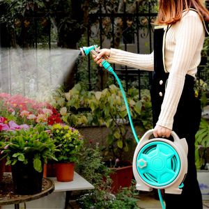 Pistolet à eau haute pression Guoma Ruixiang avec kit de tuyau et raccord rapide pour arrosage de plantes sur chariot - Product Image 1