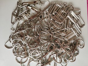 Metal Hardware For Bags Straps Dog <b>Collars</b> Leads Belts Purses Dog Trigger Hook <b>Clips</b> D Rings Bar Sliders Various Sizes Heavy Dut - Product Image 2