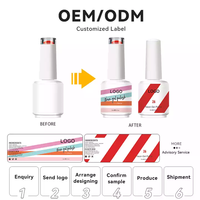 CAIXUAN – vernis à ongles Led de trempage, Gel Uv de couleur pour fournisseur, Oem