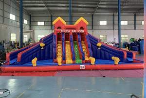 Glissière d'eau gonflable <span class=keywords><strong>de</strong></span> videur <span class=keywords><strong>de</strong></span> <span class=keywords><strong>maison</strong></span> <span class=keywords><strong>de</strong></span> rebond combinée avec <span class=keywords><strong>la</strong></span> piscine <span class=keywords><strong>à</strong></span> <span class=keywords><strong>vendre</strong></span> - Product Image 2