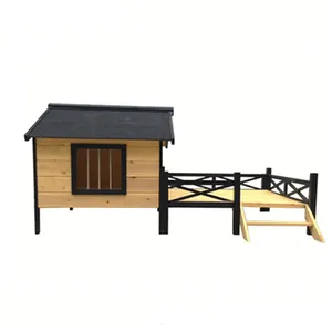 Factory Custom Eco-friendly Portable Pet Home Cheap Wooden Dog House Outdoor Kennel