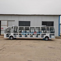 Bus électrique de tourisme spécialisé et efficace, sièges personnalisables, mini-navette solaire pour visites de ville et stations balnéaires, certifié CE