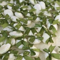 Décoration de gâteau la plus vendue, directement de l'usine, boîte à dragées créative en forme de coquillage blanc nacré pour cadeaux DIY, fêtes et tombolas