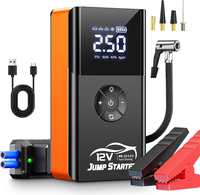 RideWise CE 150 PSI Pompe à air pour voiture et démarreur de batterie portable 2000A avec compresseur pour véhicules 12V