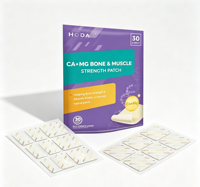 HODAF Patchs pour la force osseuse et musculaire au Ca+Mg, infusés de calcium et de magnésium, patchs de soin nutritionnel topique OEM/ODM