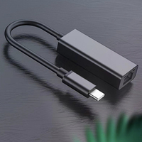 Adaptateur Ethernet externe non alimenté USB-C GW Gigabit 100/1000 Mbps RJ45 LAN pour MacBook PC Windows 7 8 10