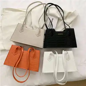 Fashionable Soft Leather Women's Single Shoulder Bag with Wrinkled Handbag silicone handbag