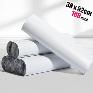 Sobres de Envío al por Mayor de la Marca GTU, Personalizados, Impermeables, Resistentes a Desgarros, de 0.5 Mil de Grosor, con Relieve/Grabado, 38x52cm, 100 Unidades, Blancos - Product Image 1