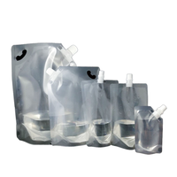 Pochettes souples personnalisées pour liquides, sachets à bec verseur pour aliments pour enfants, gelée, jus, salade, chewing-gum, en plastique durable
