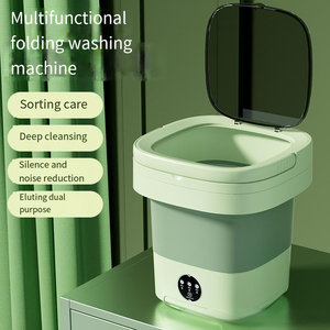 Mini Lavadora Portátil Plegable de 6L, Esterilizadora y Deshidratadora para Ropa de Bebé y Ropa Interior, Lavadora de Viaje con Secadora - Product Image 3
