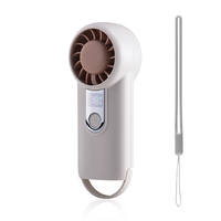 Ventilateur portable de voyage rechargeable par USB, 10h d'autonomie maximale, puissant ventilateur à main, mini ventilateur personnel alimenté par batterie