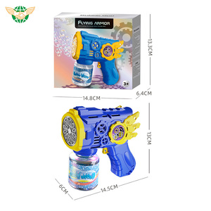 Bán buôn điện ánh sáng lên máy Bong Bóng đồ chơi trẻ em ngoài trời Bong Bóng đồ chơi Blower tự động PP nhựa Súng Bong Bóng - Product Image 6