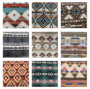 Giá bán buôn Chứng Khoán sẵn sàng Jacquard dệt len <span class=keywords><strong>Polyester</strong></span> Aztec vải - Product Image 1