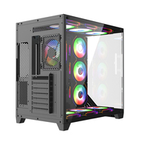 Boîtier d'ordinateur ATX blanc OEM ODM AntarcChill et tour de jeu pour PC de bureau