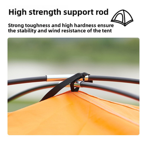 <span class=keywords><strong>Tente</strong></span> familiale E-RIKE à double couche, cadre en alliage d'aluminium, 2-3 personnes, légère, quatre saisons, personnalisable, imperméable - Product Image 3