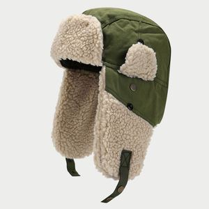 Gorro de aviador Winter Trooper para hombre y mujer, estilo trapper con orejeras e impresión digital para viajes y clima nevado - Product Image 3