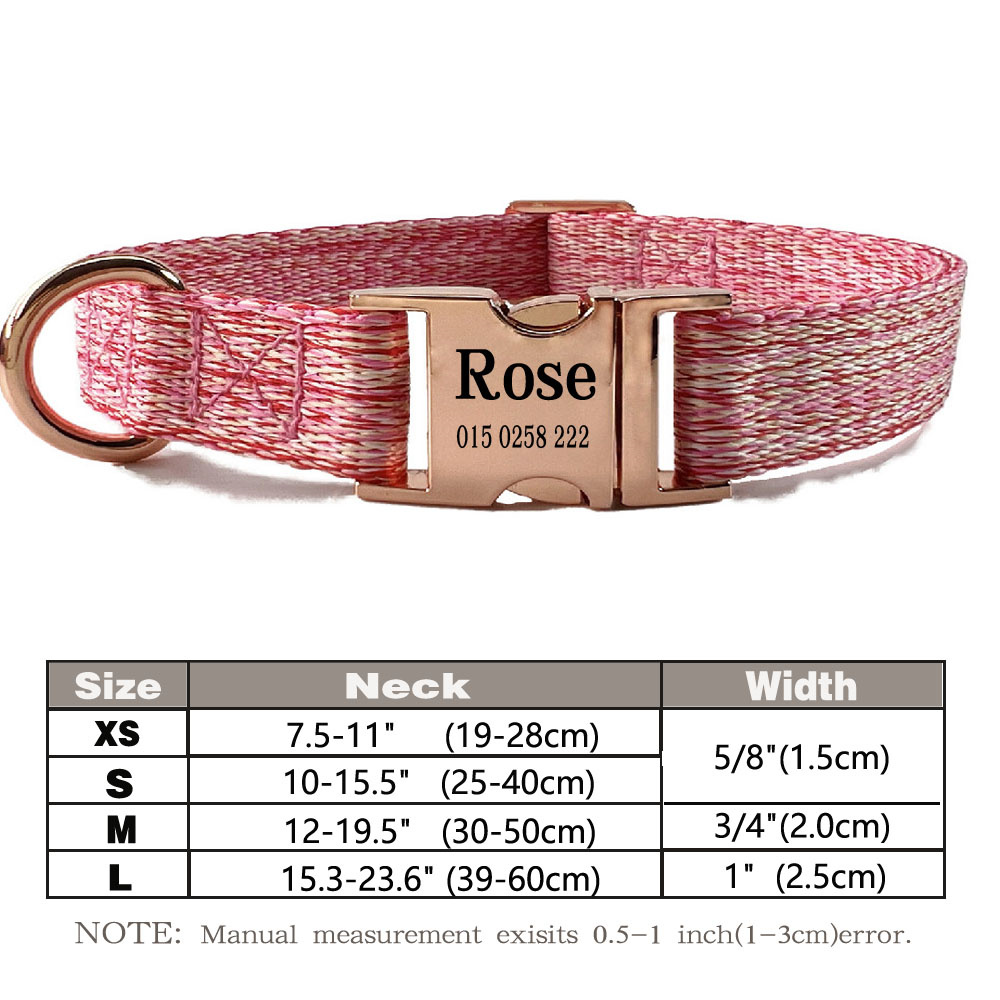 Collare rosa