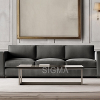 Fournisseur de meubles design de luxe canapé en tissu de designer moderne canapé italien pour salon