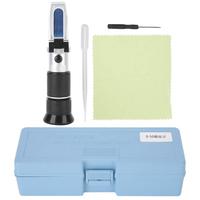 Portable 0-80% Alcohol Refractometer with ATC Wine Tester Meter Measure Instrument Alcohol Refractometer
