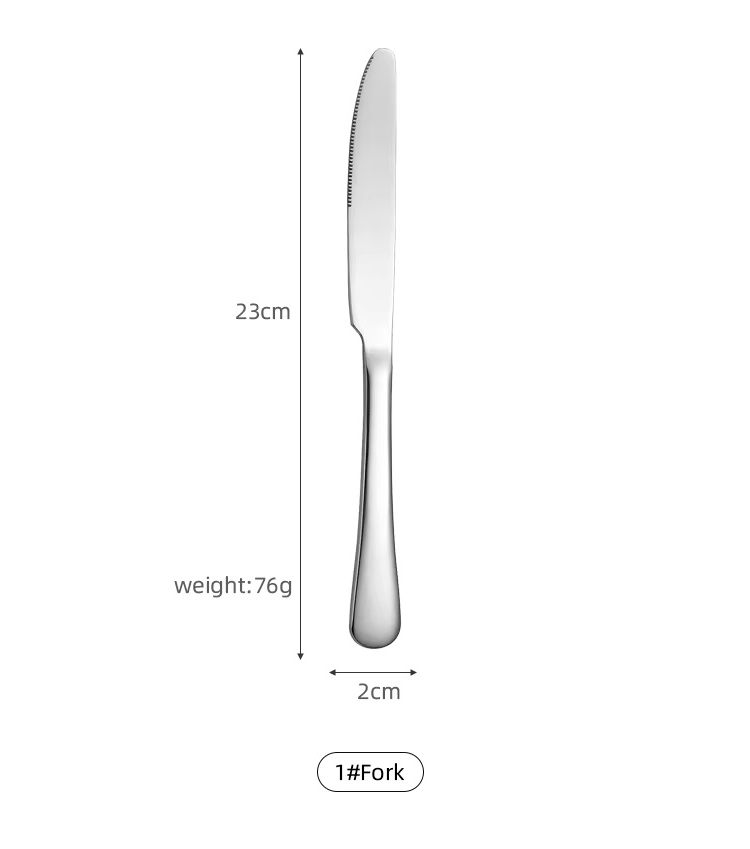 Couteau en argent