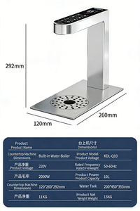 Calentador de Agua Comercial de 50L, Acero Inoxidable 304, Apagado Automático para Restaurante - Product Image 5