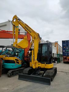 Les machines de KOMATSU de ferme ont utilisé la mini excavatrice PC55 à Changhaï à vendre/excavatrice utilisée de KOMATSU PC55mr fabriquée au JAPON - Product Image 3