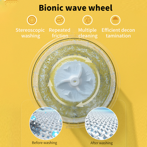 Lave-<span class=keywords><strong>linge</strong></span> domestique de haute qualité, mini, portable, avec fonction lavage et séchage - Product Image 4