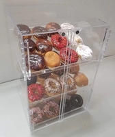 Vitrine de pâtisserie en acrylique, vitrine pour gâteaux, Donuts, Cupcakes, pâtisseries, vitrine de boulangerie