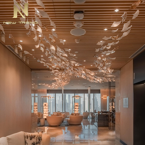 Phong cách hiện đại trong nhà biệt thự khách sạn Hội trường Gallery cửa hàng trang trí dân cư sang trọng Trần dẫn đèn Mặt dây chuyền - Product Image 3