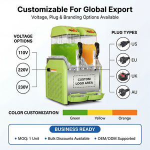 Machine à slush électrique commerciale, machine à slush pour boissons glacées, <span class=keywords><strong>distributeur</strong></span> <span class=keywords><strong>de</strong></span> boissons, 12L 24L 36L 48L - Product Image 5