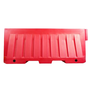 Trafik çarpışma önleme tesisleri iç<span class=keywords><strong>in</strong></span> plastik su dolu enjeksiyon çit atı yol bariyeri - Product Image 2