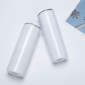 Gobelet isotherme 20oz en acier inoxydable à double paroi, vierge, avec couvercle et paille, pour boissons chaudes et froides - Product Image 2