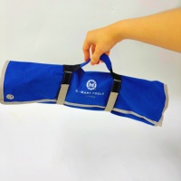 Jeu de clés à molette à double extrémité de 10 pièces, métriques 6-27 mm, en acier au carbone, avec pochette en toile portable
