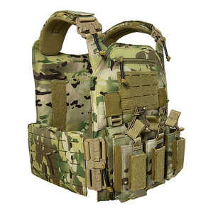 Gilet de transport de plaques en polyester léger avec système de dégagement rapide et MOLLE pour l'entraînement en plein air et la protection personnelle - Product Image 5