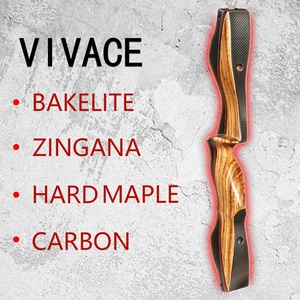 Arco de Arquería de Madera Old Mountain Vivace de 17, 19, 21 y 23 Pulgadas, Arco de Caza con Elevador ILF, Gran Venta - Product Image 2